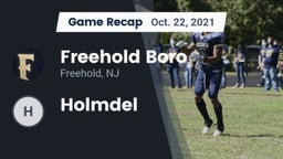 Recap: Freehold Boro  vs. Holmdel 2021