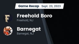 Recap: Freehold Boro  vs. Barnegat  2023