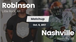 Matchup: Robinson  vs. Nashville  2017