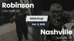 Matchup: Robinson  vs. Nashville  2018