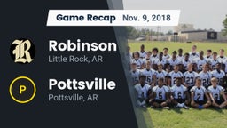 Recap: Robinson  vs. Pottsville  2018