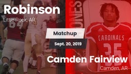 Matchup: Robinson  vs. Camden Fairview  2019