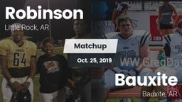 Matchup: Robinson  vs. Bauxite  2019