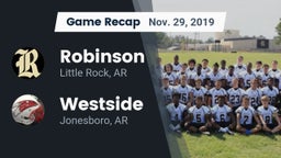 Recap: Robinson  vs. Westside  2019