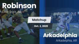 Matchup: Robinson  vs. Arkadelphia  2020