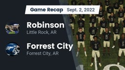 Recap: Robinson  vs. Forrest City  2022