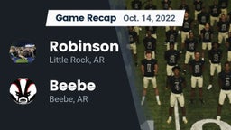 Recap: Robinson  vs. Beebe  2022