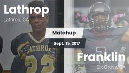 Matchup: Lathrop  vs. Franklin  2017