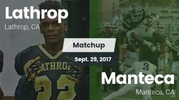Matchup: Lathrop  vs. Manteca  2017