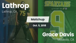 Matchup: Lathrop  vs. Grace Davis  2018