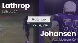 Matchup: Lathrop  vs. Johansen  2018