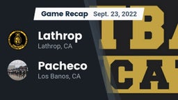 Recap: Lathrop  vs. Pacheco  2022