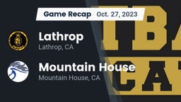 Recap: Lathrop  vs. Mountain House  2023