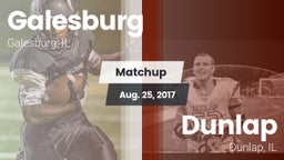 Matchup: Galesburg High vs. Dunlap  2017