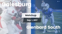 Matchup: Galesburg High vs. Glenbard South  2017