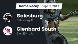 Recap: Galesburg  vs. Glenbard South  2017