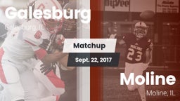 Matchup: Galesburg High vs. Moline  2017