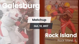 Matchup: Galesburg High vs. Rock Island  2017