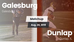 Matchup: Galesburg High vs. Dunlap  2018