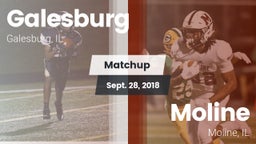Matchup: Galesburg High vs. Moline  2018