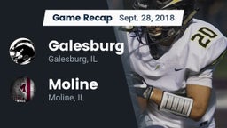 Recap: Galesburg  vs. Moline  2018