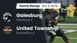 Recap: Galesburg  vs. United Township 2018