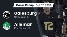 Recap: Galesburg  vs. Alleman  2018