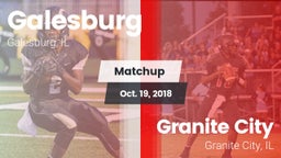Matchup: Galesburg High vs. Granite City  2018