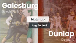 Matchup: Galesburg High vs. Dunlap  2019