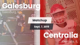 Matchup: Galesburg High vs. Centralia  2019