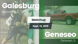 Matchup: Galesburg High vs. Geneseo  2019