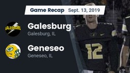 Recap: Galesburg  vs. Geneseo  2019