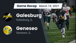 Recap: Galesburg  vs. Geneseo  2021