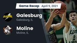 Recap: Galesburg  vs. Moline  2021