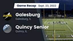 Recap: Galesburg  vs. Quincy Senior  2022