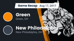 Recap: Green  vs. New Philadelphia  2017