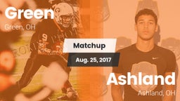 Matchup: Green  vs. Ashland  2017