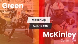 Matchup: Green  vs. McKinley  2017