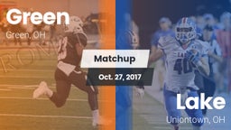 Matchup: Green  vs. Lake  2017