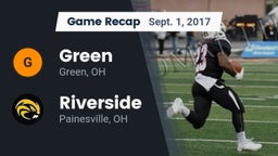 Recap: Green  vs. Riverside  2017