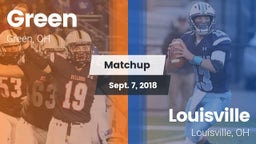 Matchup: Green  vs. Louisville  2018