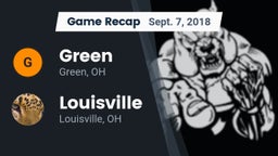 Recap: Green  vs. Louisville  2018