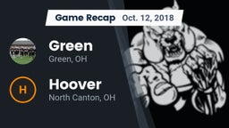 Recap: Green  vs. Hoover  2018