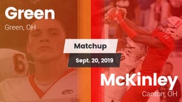 Matchup: Green  vs. McKinley  2019