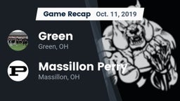 Recap: Green  vs. Massillon Perry  2019