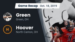 Recap: Green  vs. Hoover  2019