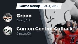 Recap: Green  vs. Canton Central Catholic  2019