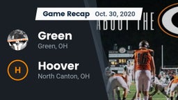 Recap: Green  vs. Hoover  2020