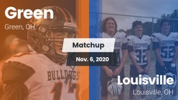 Matchup: Green  vs. Louisville  2020