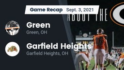 Recap: Green  vs. Garfield Heights  2021